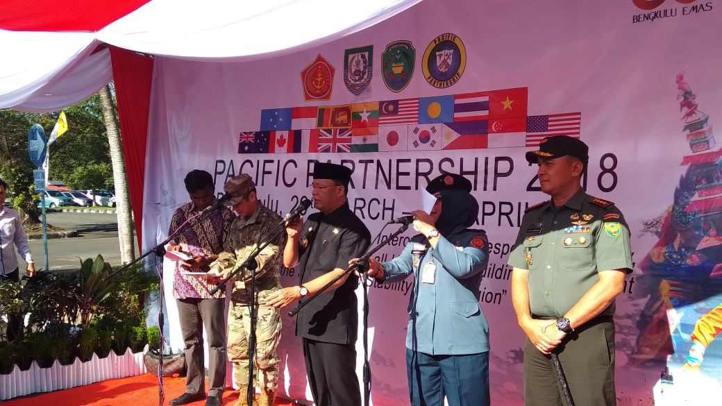 Plt Gubernur Bengkulu Rohidin Mersyah resmi menutup acara 