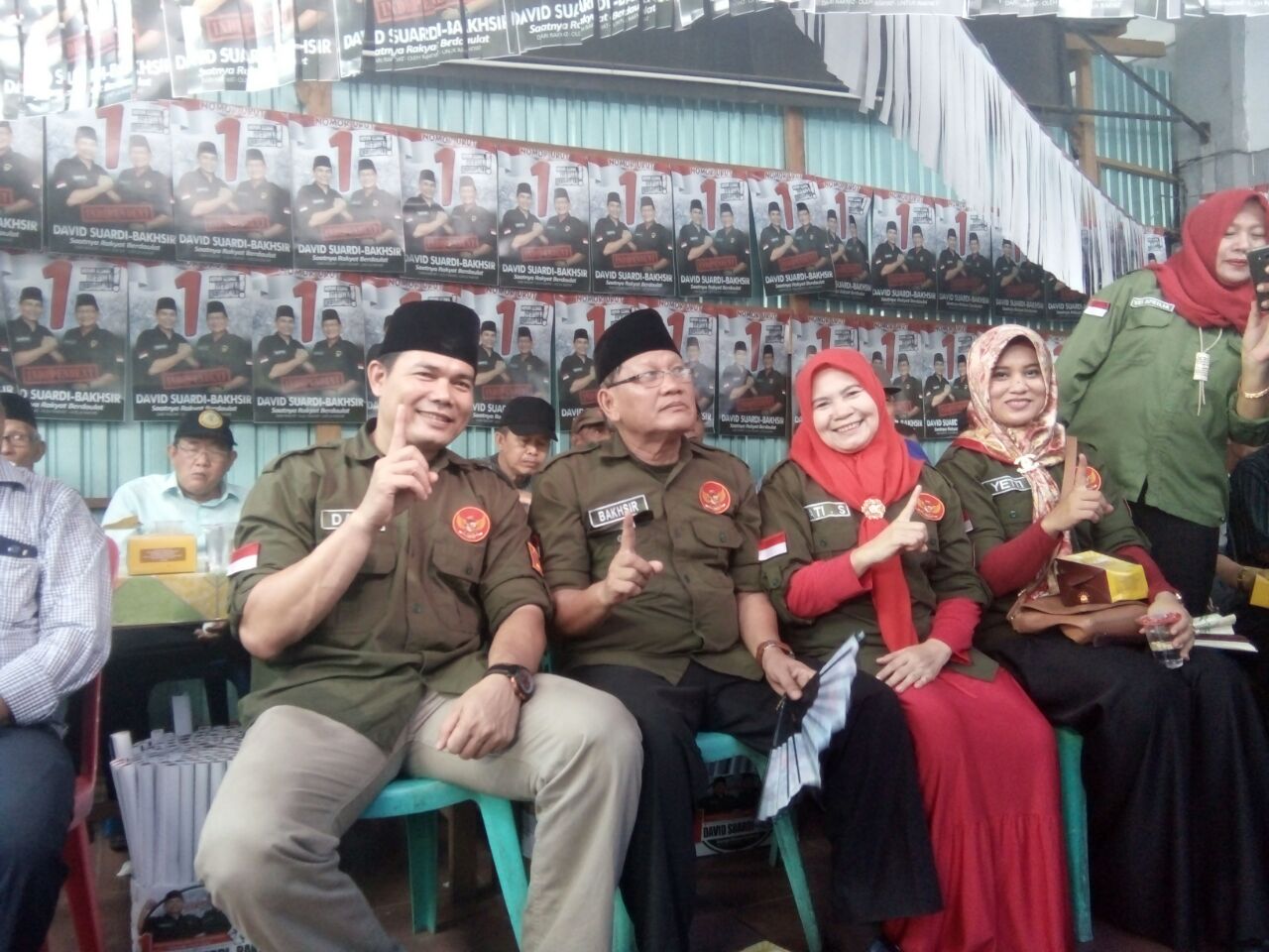 Tampak David Suardi dan M.Baksir Hadir dalam Acara