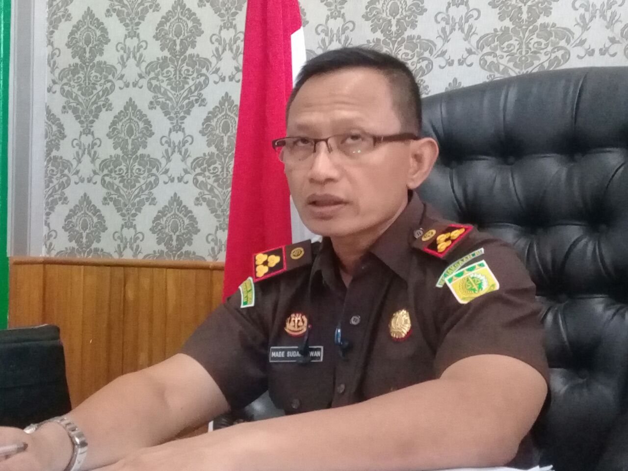 Kejari Kota Bengkulu I Made Sudarmawan