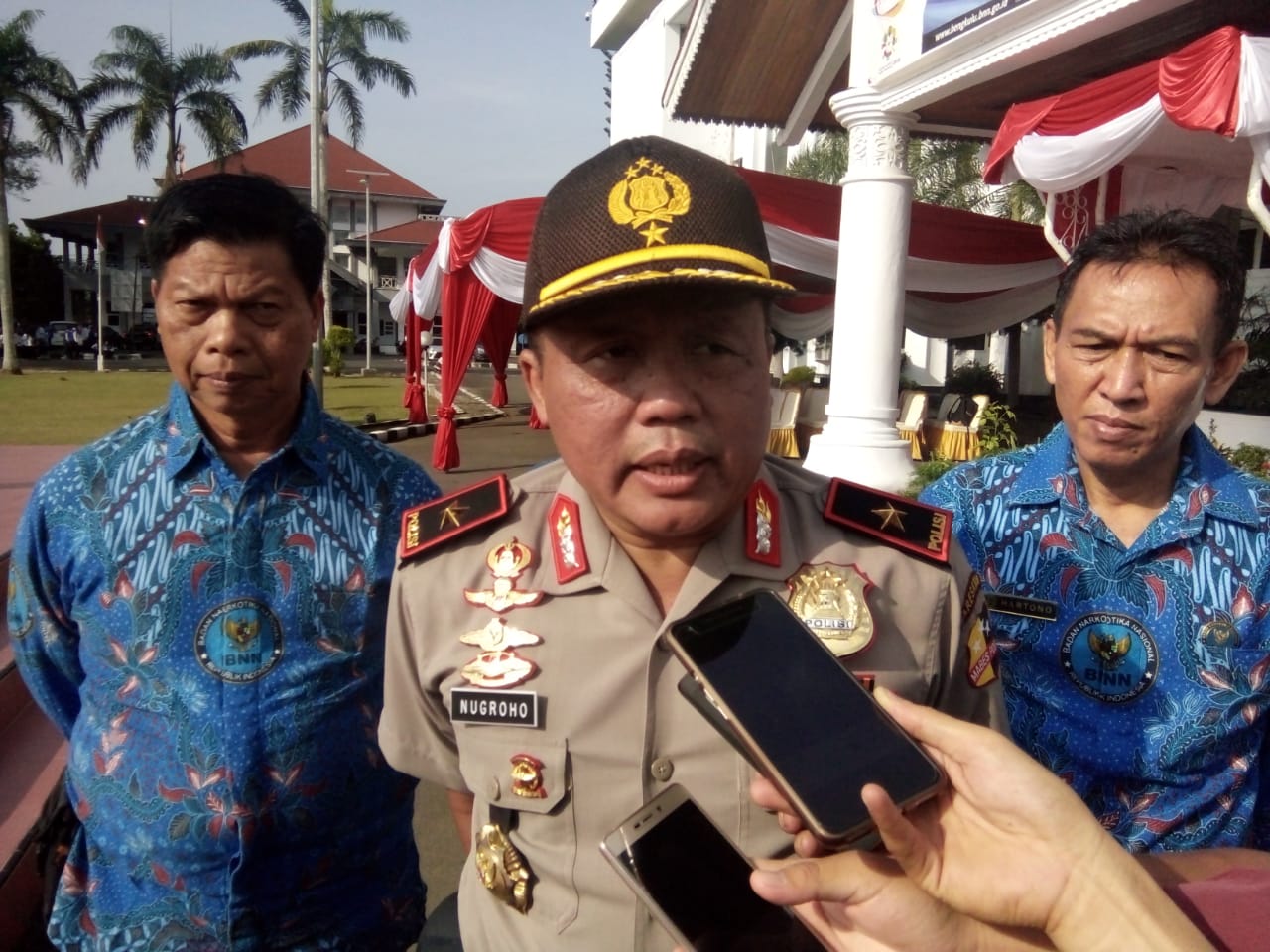 Kepala BNNP Bengkulu Brigjen Pol Nugroho