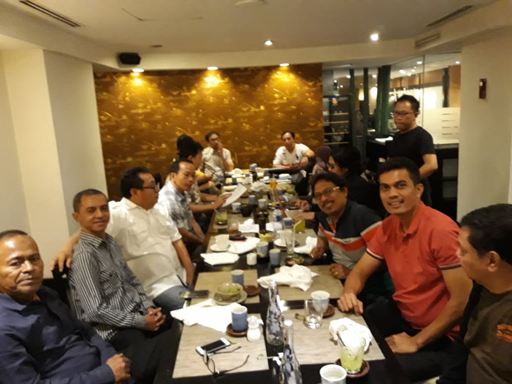 Suasana Rakernas SMSI Bersama Menteri Komunikasi