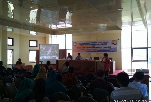 Suasana Sosialisasi Program 1000 Rumah