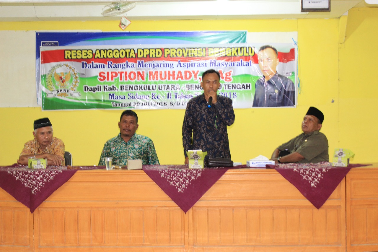 Sambutan Siption Muhady