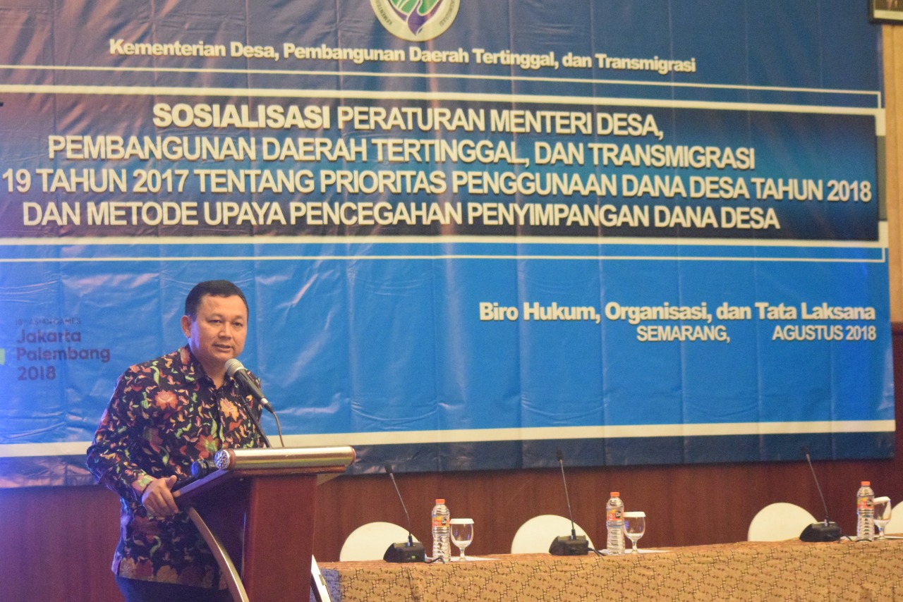 Kepala Biro Hukum dan Organisasi Tata Laksana Kemendes