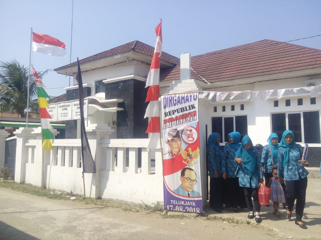 Suasana Pemdes Telukjaya Usai Pemeriksaan