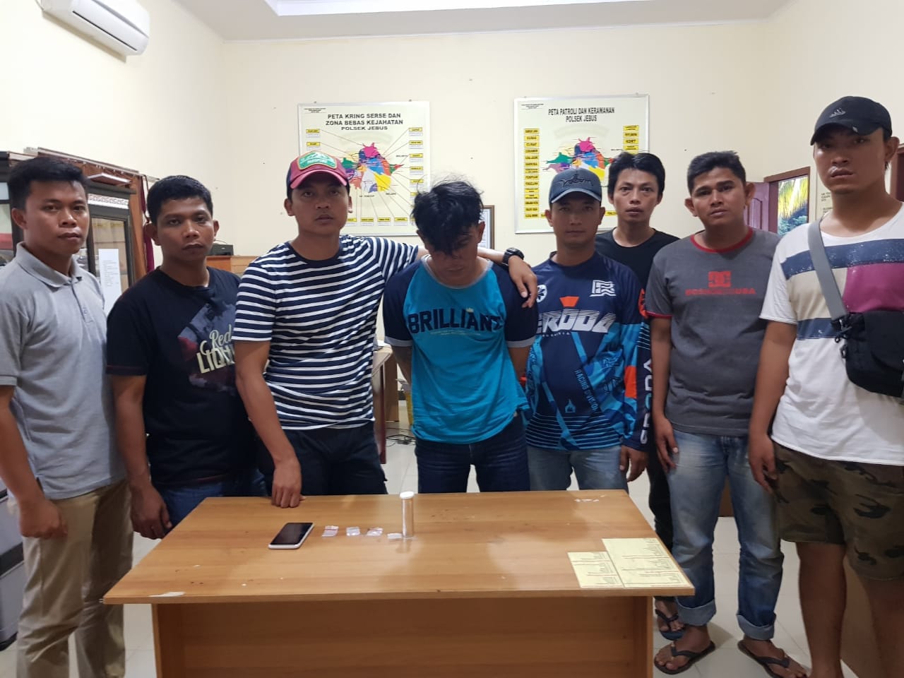 Terduga Pelaku diamankan