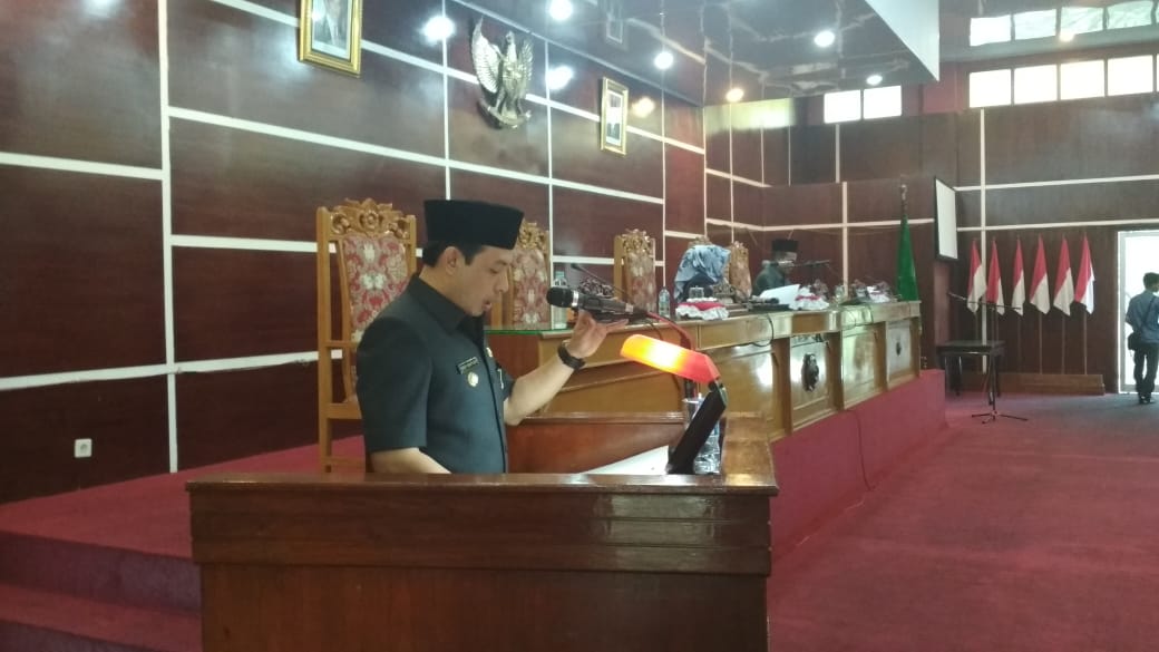 Pembacaan Nota Keuangan Oleh Wakil Walikota Bengkulu