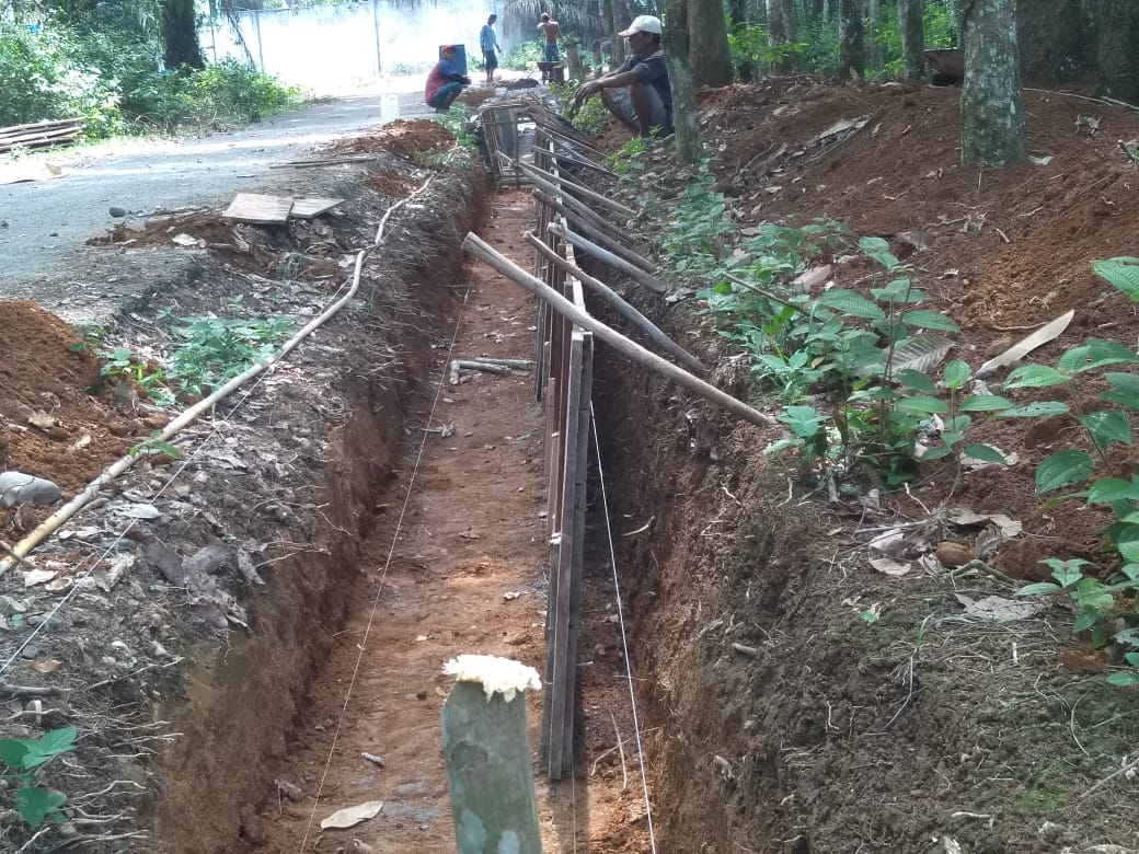 Tampak Pembangunan Tengah Berlangsung