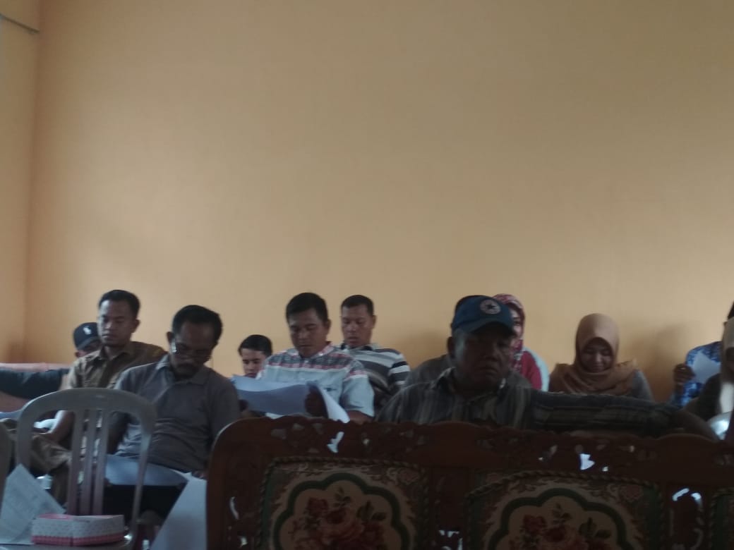 Suasana Musyawarah Desa