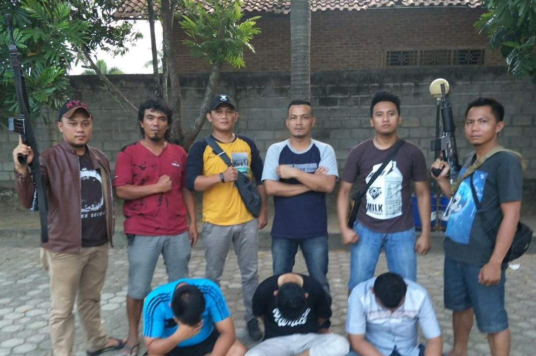 Pemuda diamankan 