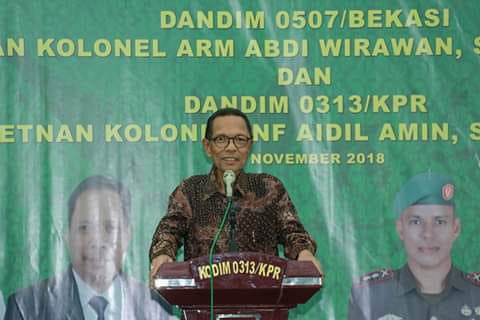 Bupati Kampar Sampaikan Sambutan