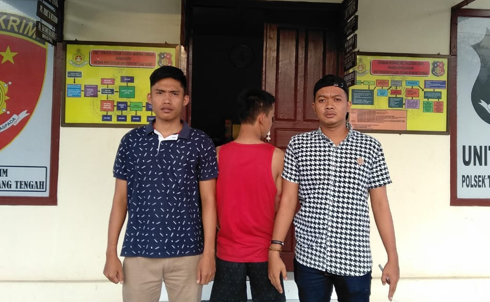 Terduga Pelaku diamankan