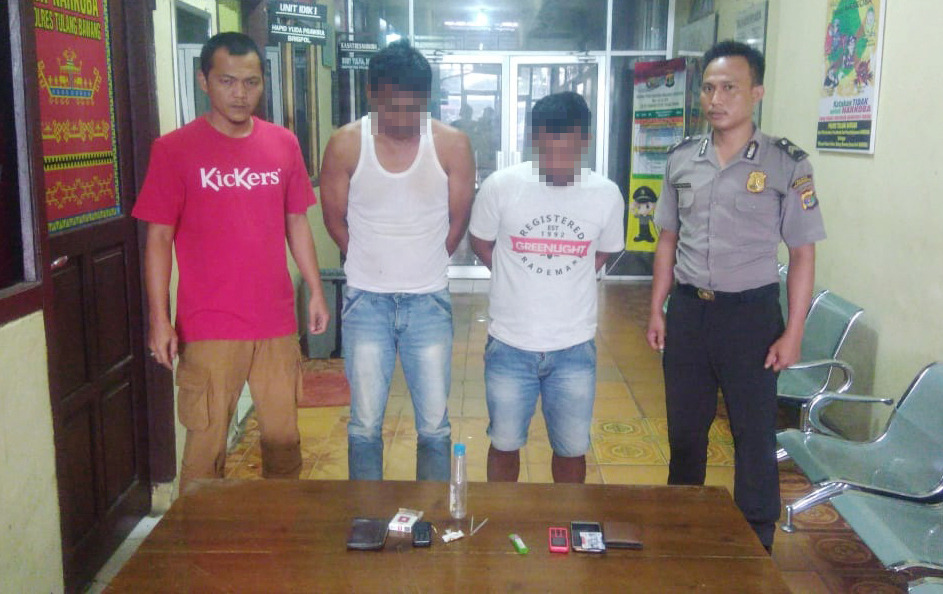 Terduga Pelaku diamankan