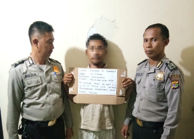 Terduga Pelaku diamankan