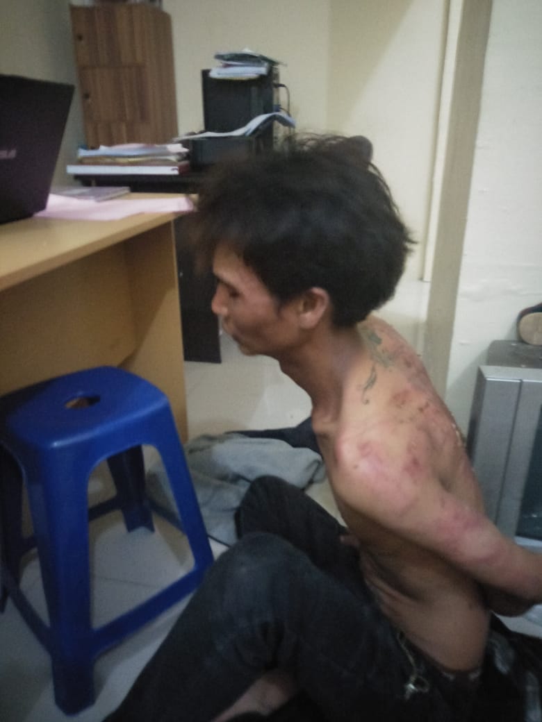 Terduga Pelaku diamankan