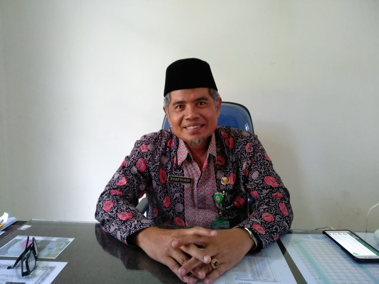 Ketua Ikatan Dokter Indonesia (IDI) Provinsi Bengkulu, dr. Syafriadi 