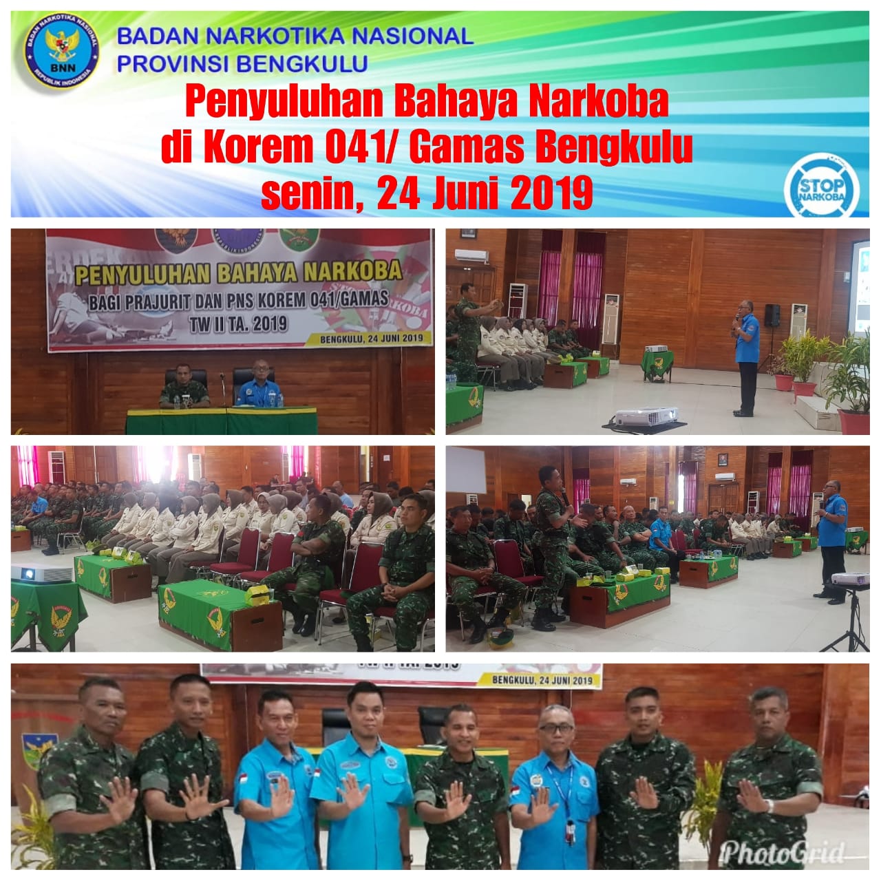 80 Peserta Ikuti Penyuluhan Bahaya Narkoba