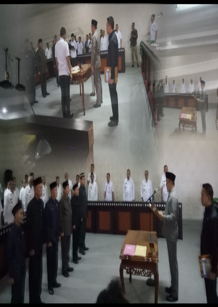 Bupati Tubaba Lantik Pejabat Tinggi Pratama