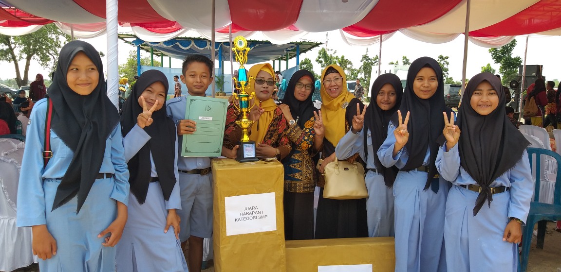 Ikuti Lomba B2SA, SMP Negeri 2 Talang Akar Dapatkan Juara Harapan 1