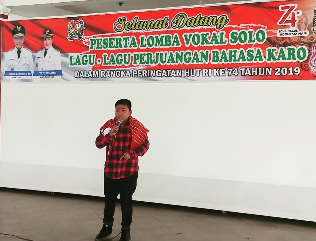 Pemkab Karo Gelar Lomba Vocal Solo Lagu Perjuangan