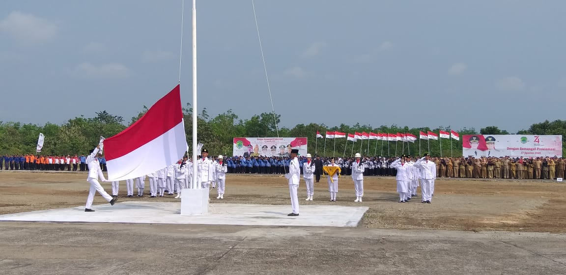 Pemkab PALI Gelar Upacara Peringatan Detik-detik Proklamasi