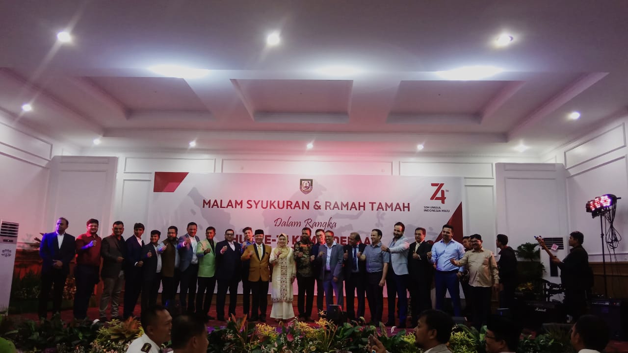 Gubernur Hadiri Malam Syukuran dan Ramah Tamah