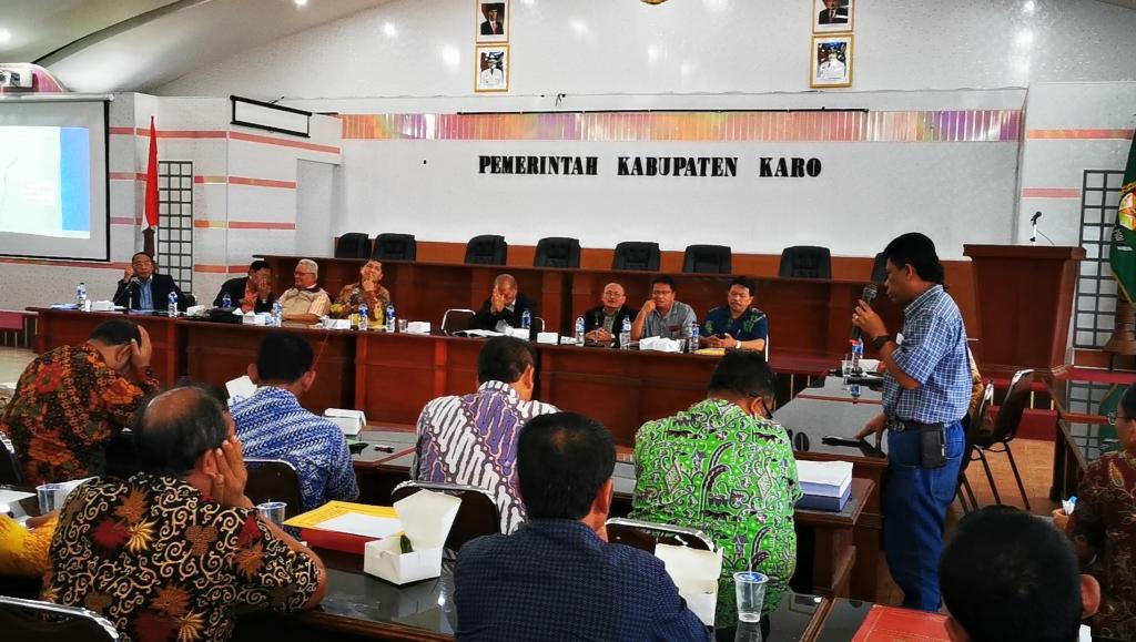 ICK Gelar Diskusi dan Dialog Dengan Pemkab Karo