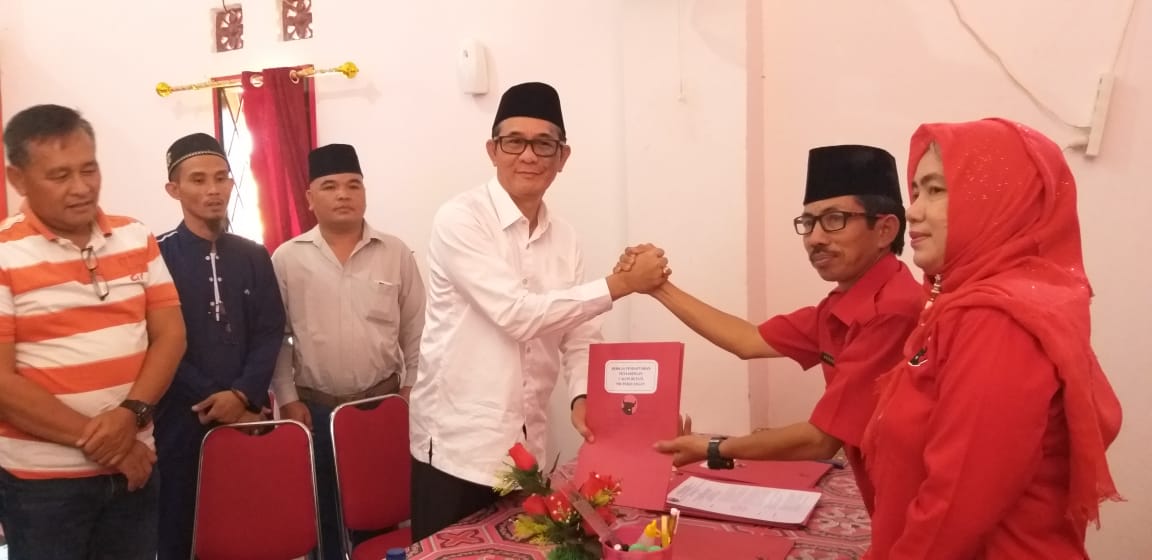 Heri Amalindo Ambil Formulir Balon Bupati PALI