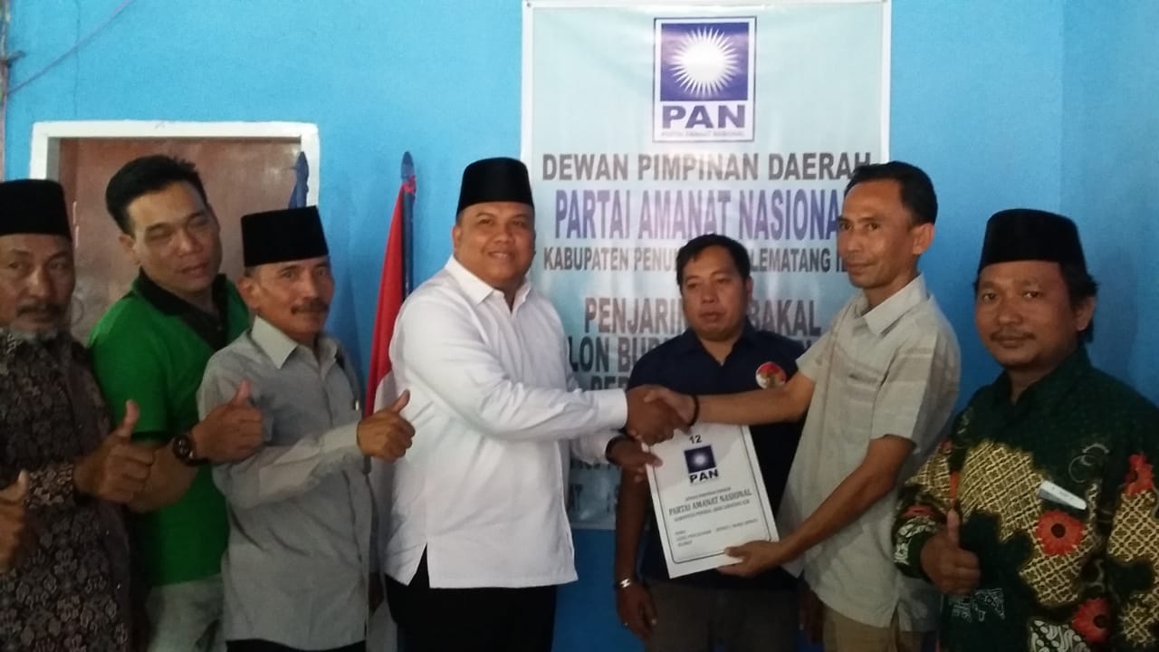 Aka Cholik Bulat Nyalon Wabup PALI