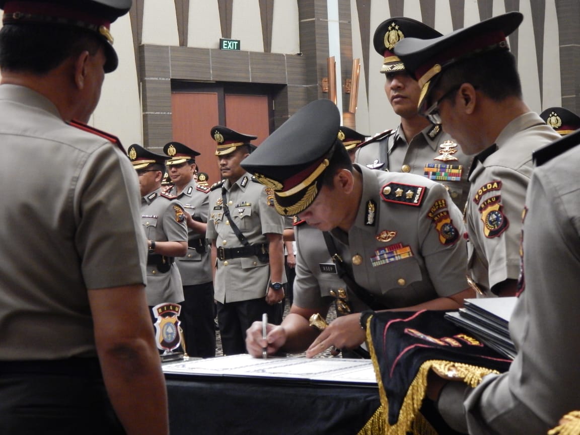 AKBP Asep Darmawan Resmi Jabat Kapolres Kampar