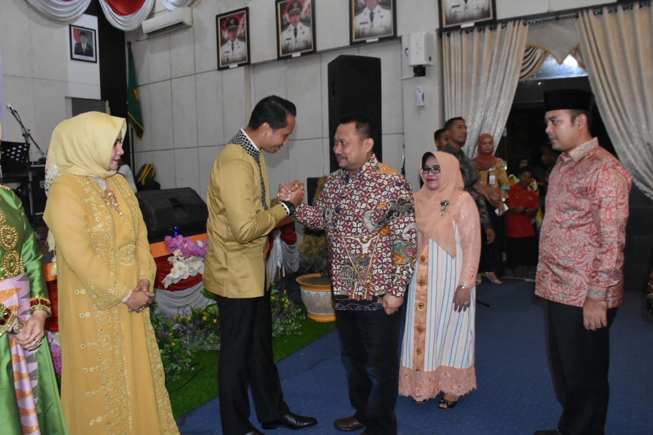 Bupati Kampar hadiri Pisah Sambut dengan Kapolres dan Kajari Kampar