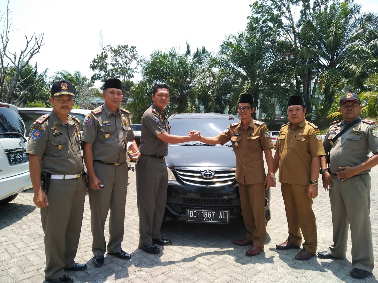 Berhasil Tertibkan Randis Satpol PP Provinsi Tuai Apresiasi