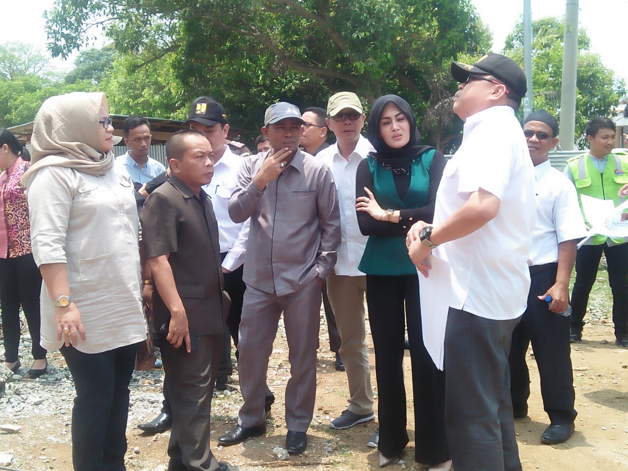 Komisi II DPRD Kota Pantau Pembangunan Alun-alun