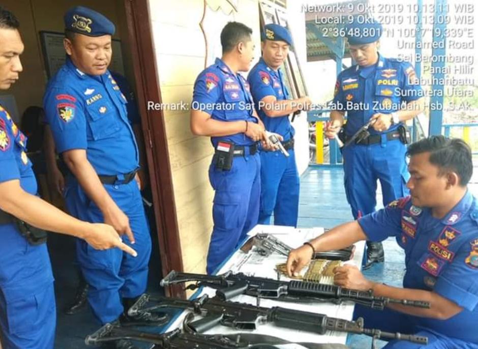 Kasat Polair Lakukan Pengecekan Kesiapan Personil