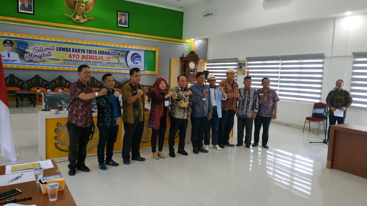 Kominfo Labuhanbatu Gelar Lomba Karya Jurnalistik