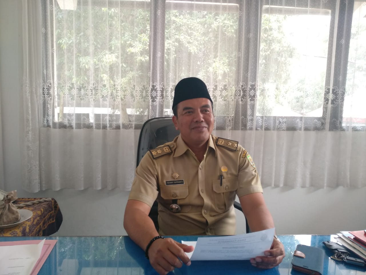 Sekretaris Dinas Pariwisata Provinsi Bengkulu Hengki Suprianto 