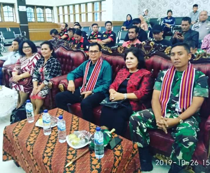 Pelantikan DPC GBNN Karo Dihadiri Wabup dan Danyonif