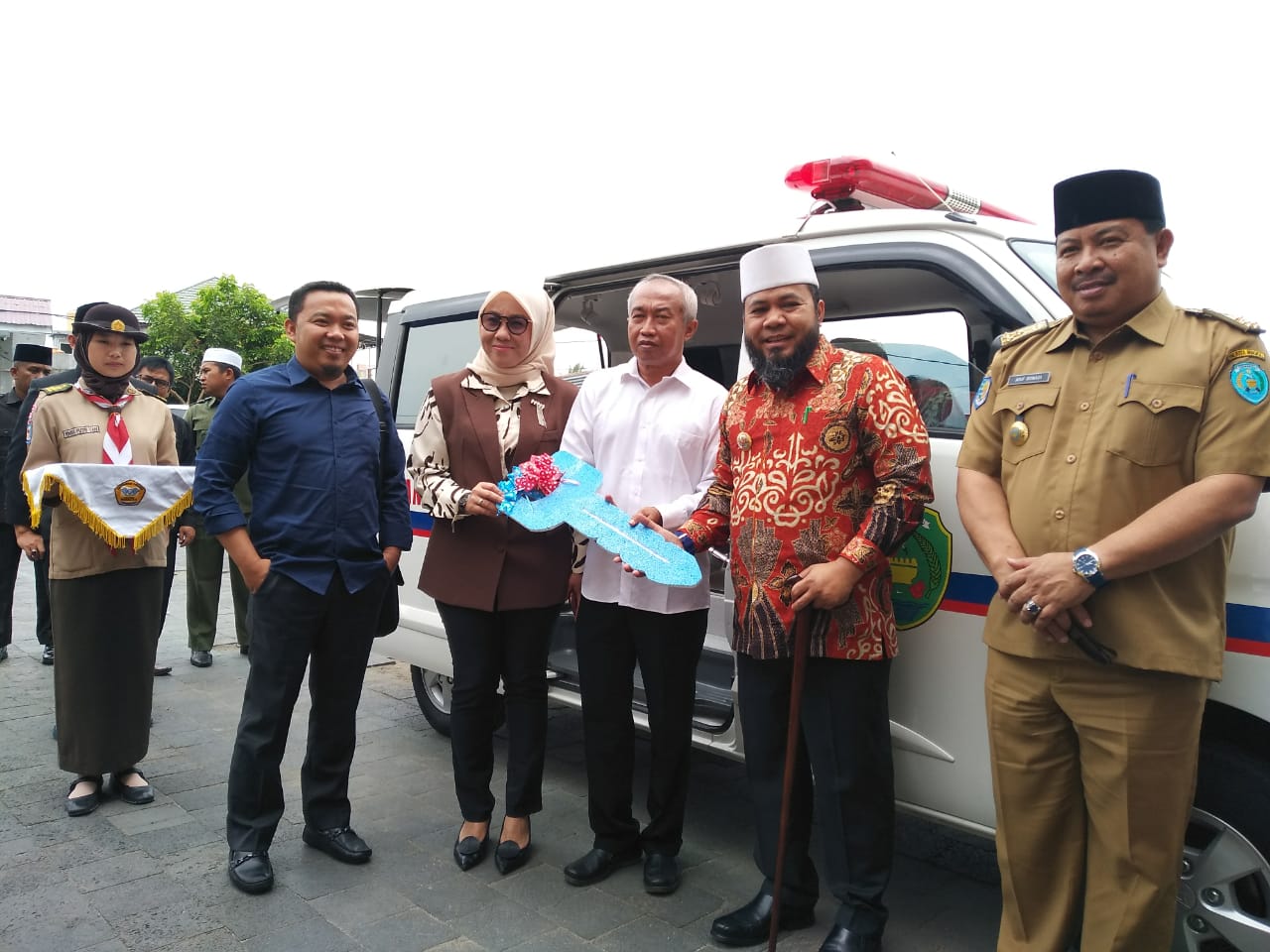 Pemkot Hibahkan 1 Unit Ambulance Ke Universitas Dehasen Bengkulu