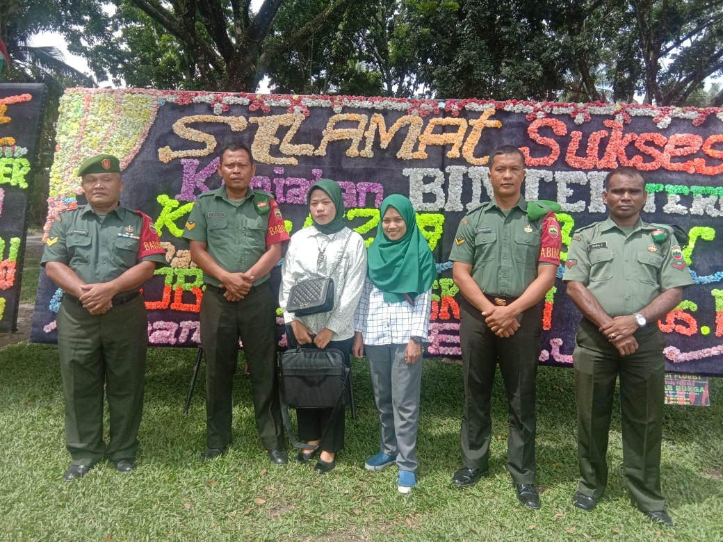 Mahasiswa ULB Hadiri Binter Terpadu Kodim 0209/LB