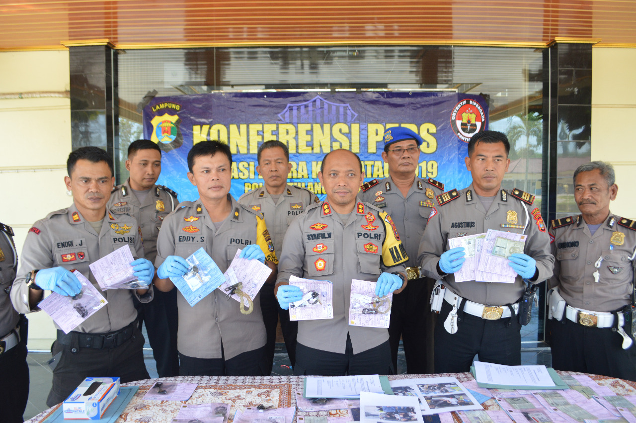  Ini Hasil Operasi Zebra Krakatau 2019