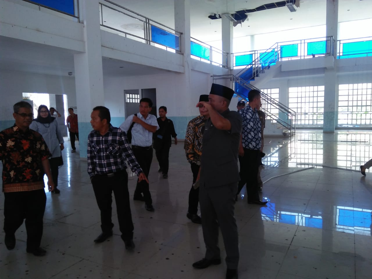 Dewan Kota Tinjau Balai Adat yang Terbengkalai