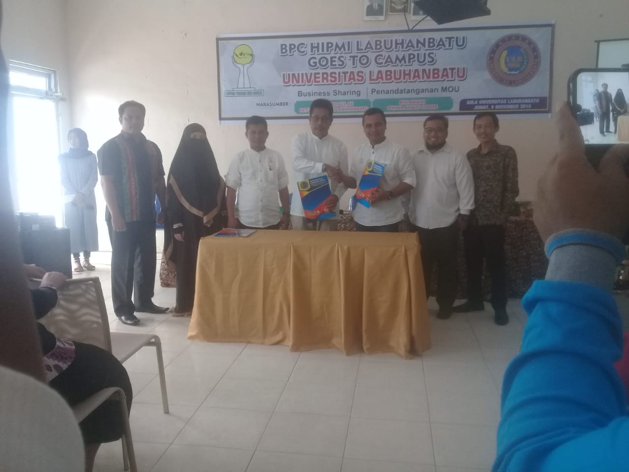 Hipmi Labuhanbatu Goes To Campus ULB
