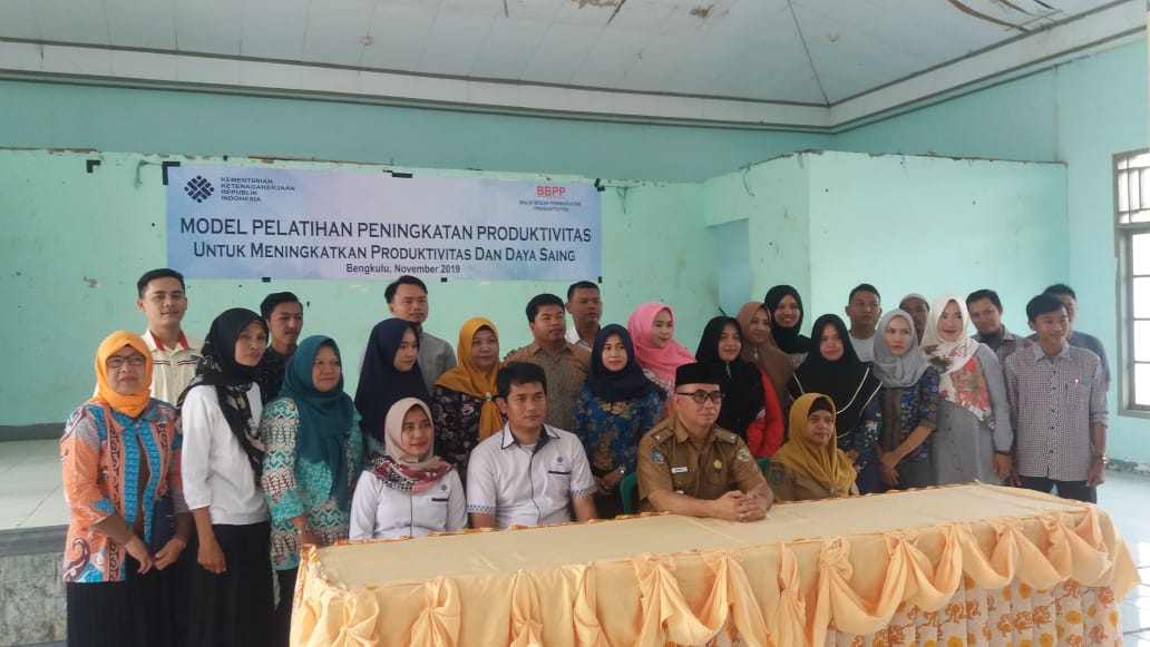 Guna Tingkatkan Produktivitas Sebanyak 50 UMKM Bengkulu Dilatih