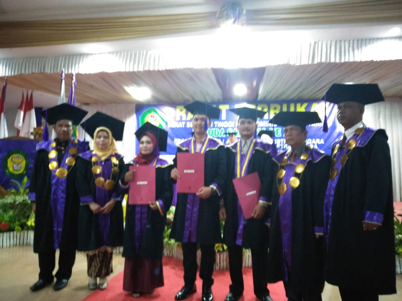 120 Mahasiswa STIA Bengkulu Diwisuda