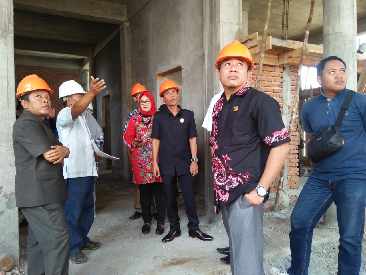 Sidak Pembangunan Berendo Dewan Minta Pembangunan Dipercepat