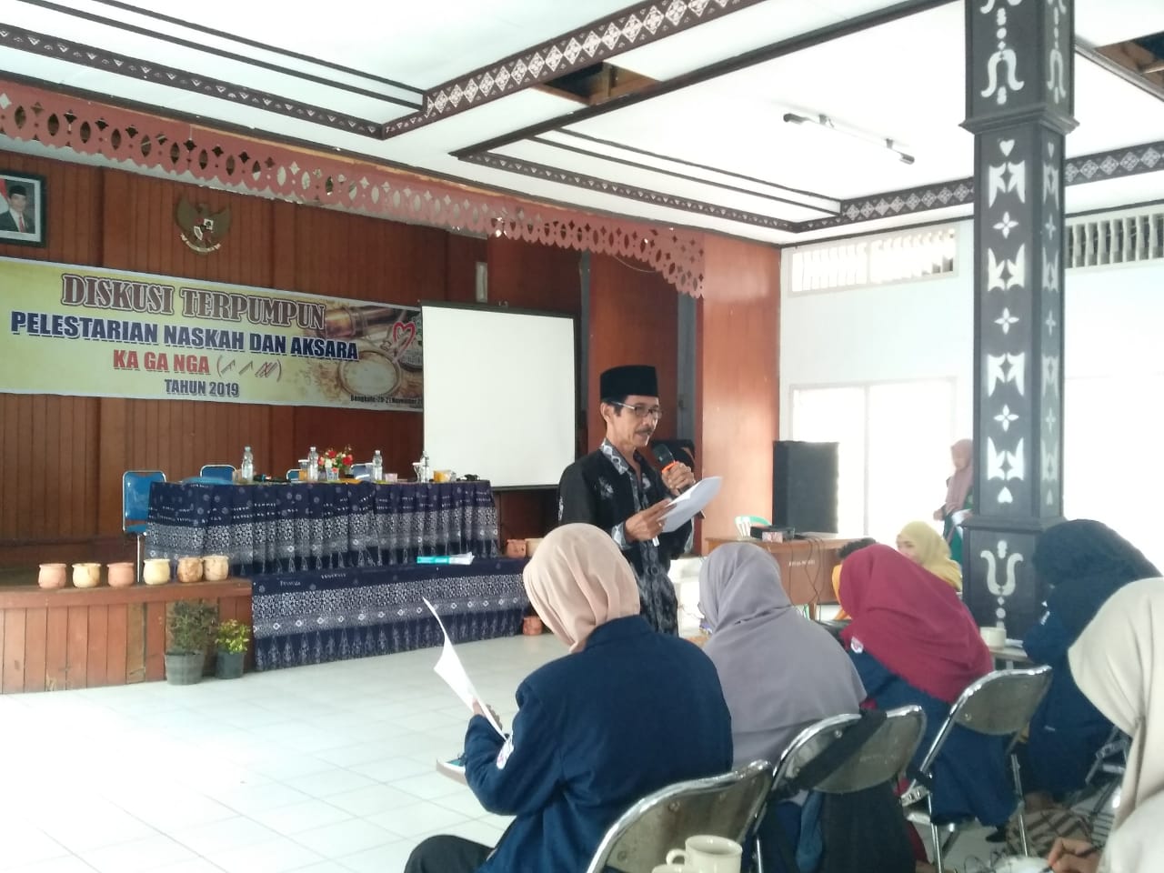 Mahasiswa Bengkulu Antusias Pelajari Aksara Ka Ga Nga