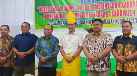 Bupati Labuhanbatu Hadiri Acara Ramah Tamah oleh Pangdam I/BB