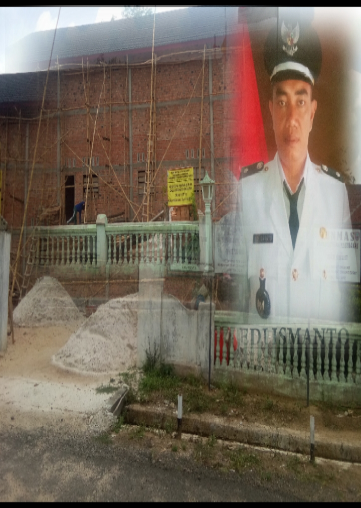 Tiyuh Makarti Bangun Gedung Balai Kemasyarakatan