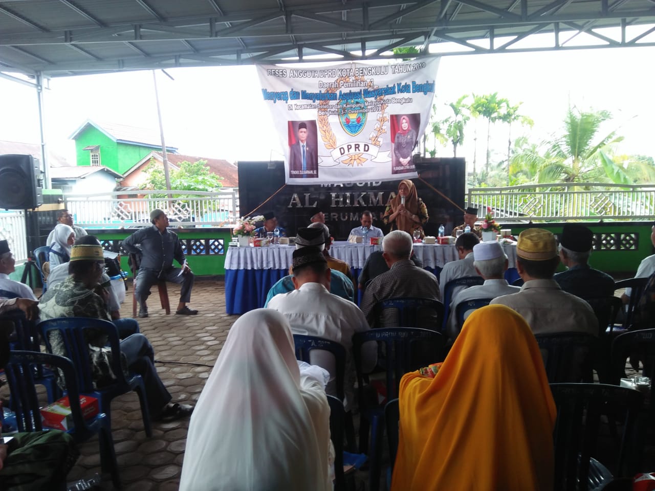Teuku Zulkarnain dan Baidari Gelar Reses di Perumdam