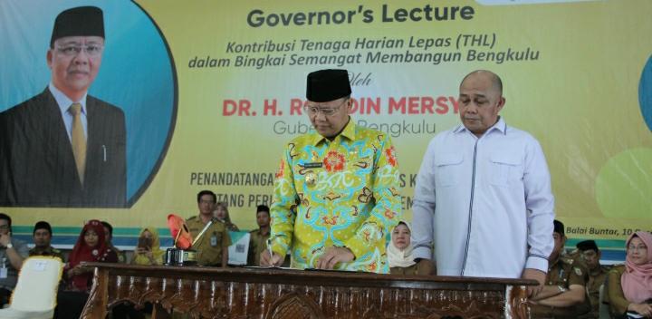 Gaji THL OPD Pemprov Bengkulu Akan Dinaikan